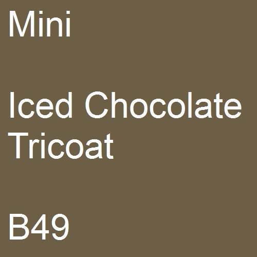 Mini, Iced Chocolate Tricoat, B49.